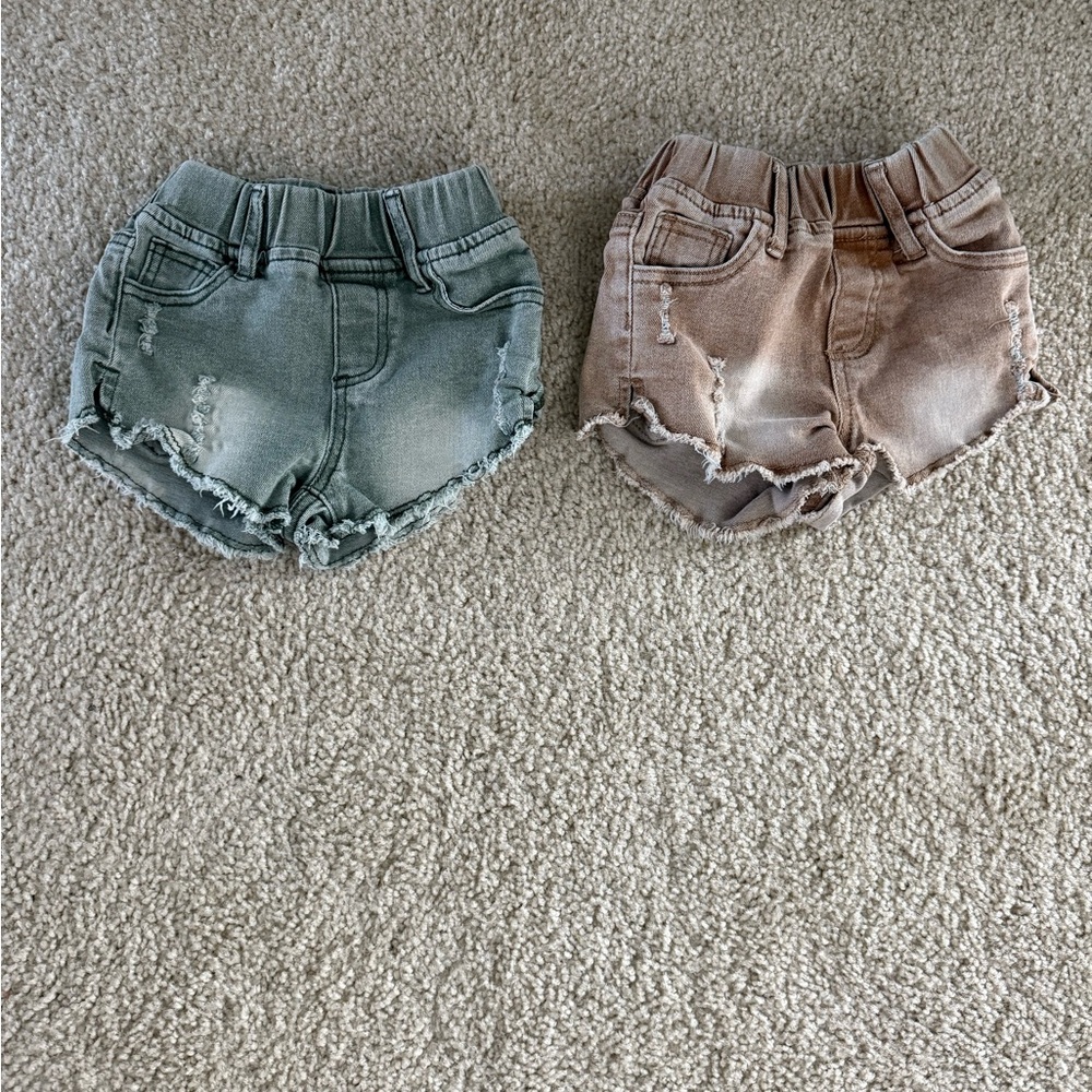 Little Bipsy Toddler Girl Distressed Denim Shorts